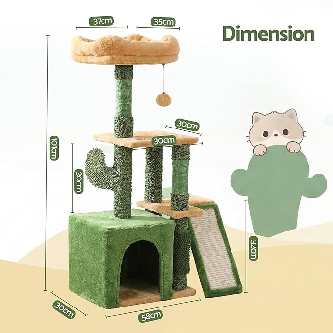 Cactus 101cm Cat Tree